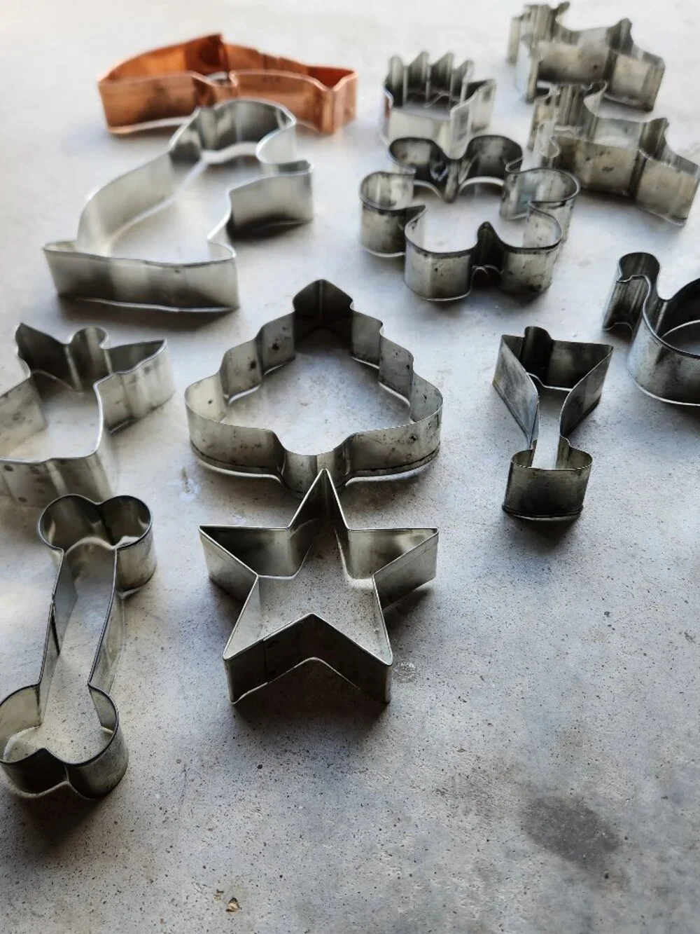 Vintage Cookie Cutters - Set of 15
